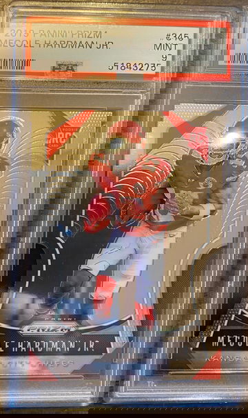 2019 prizm mecole hardman psa 9