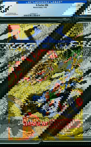 X-FACTOR #96, CGC 9.6 NM+