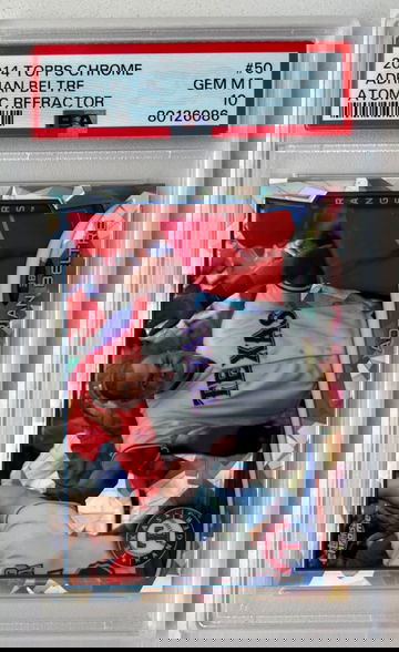 2014 Topps Chrome Adrian Beltre Atomic Refractor PSA 10