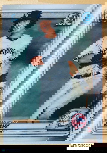 ANTHONY VOLPE 2020 1st Bowman CHROME #BCP-139 NEW YORK YANKEES