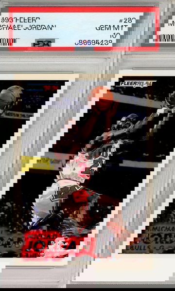 1993 FLEER MICHAEL JORDAN #28 PSA 10 GEM MT
