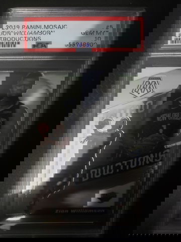 2019 Introductions Zion Williamson PSA 10 rc 