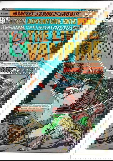 Adventure Into Fear #24 (1974) 1st Meeting of Morbius and Blade