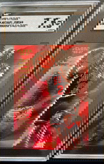 1996- 1997 Fleer Michael Jordan #4