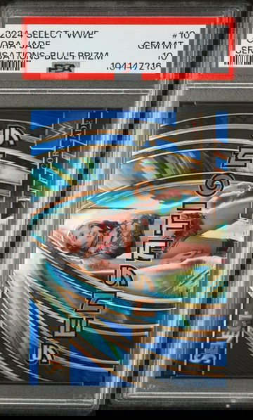 2024 Panini Select Sensations Blue Prizm Cora Jade #10 /49 PSA 10