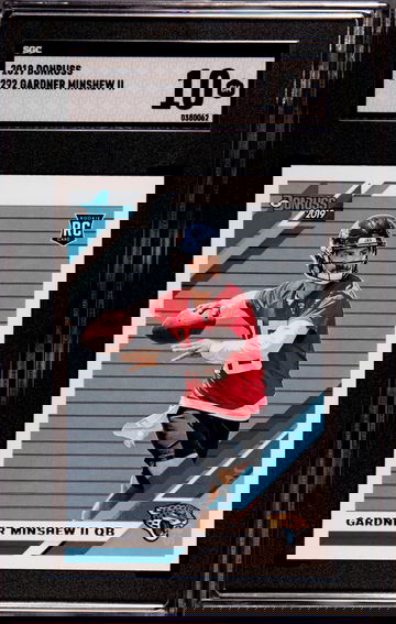 2019 Donruss #292 Gardner Minshew  SGC 10 GEM MINT