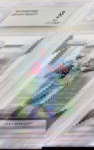 Dak Prescott 2016 Prizm Silver RC #231 BGS 9