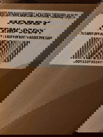 National Treasures Basketball 4 BOX CASE