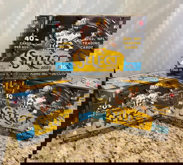 (3) 2020 Select Football Mega Box