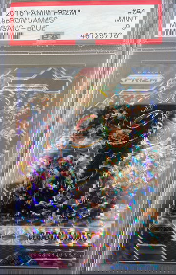 2016 Lebron James Blue Mosaic