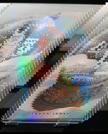2020-21 Panini Crown Royale Lebron James Sno Globe /99 
