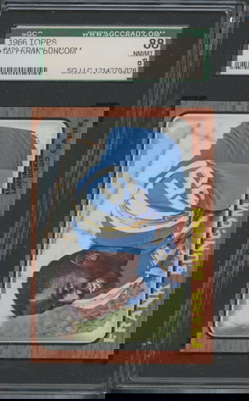 1966 Topps #120 Frank Buncom SGC 88 NM/MT 8