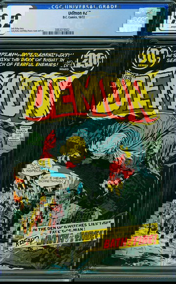 DEMON #2, CGC 9.2 NM-