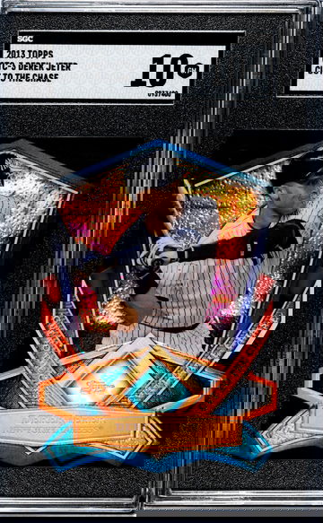 2013 Topps #CTC-3 Derek Jeter Cut To The Chase SGC 10