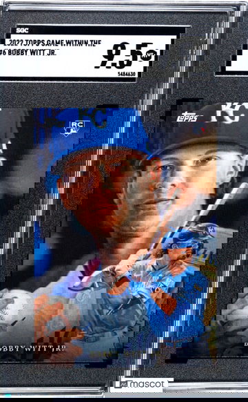 2022 Topps Game Within The Game Bobby Witt JR #6 SGC 9.5