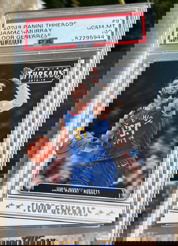 2018 Panini Threads Floor Generals Jamal Murray #9 PSA 10 Gem Mint Low Pop! 🔥📈