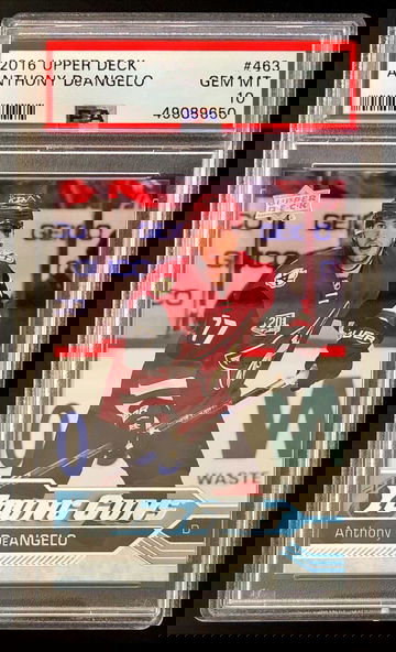 2016-17 Upper Deck Anthony DeAngelo #463 RC Rookie Young Guns - PSA 10 Gem! Coyotes