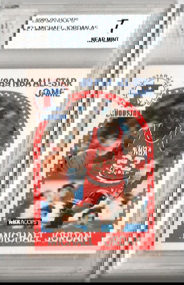 1989-90 1989 Hoops 21 Michael Jordan AS BGS 7