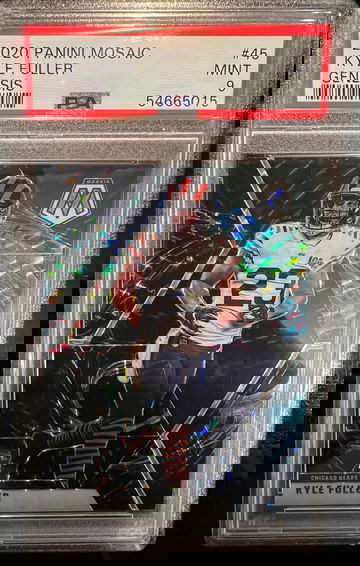 2020 Panini Mosaic #45 Kyle Fuller Genesis PSA 9 - POP 1