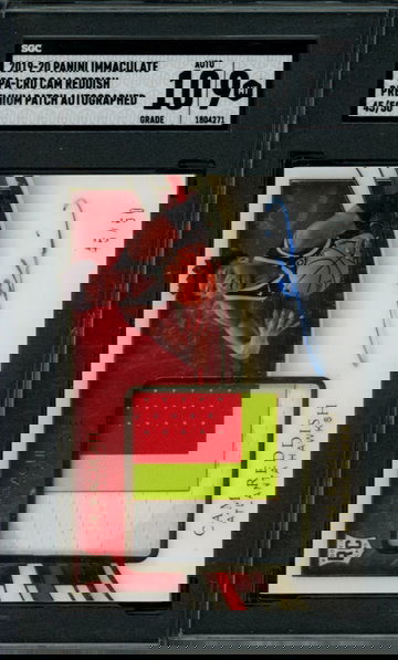 2019-20 Immaculate Collection Cam Reddish RPA RC Rookie 3-Color Patch AUTO /50