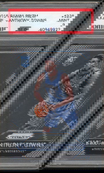 2015 Panini Prizm Karl Anthony Towns PSA 9