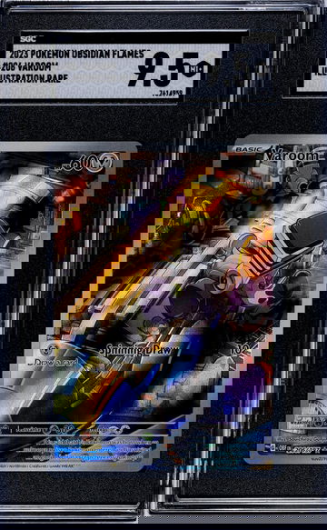 2023 Pokemon Obsidian Flames Illustration Rare Varoom #206 SGC 9.5