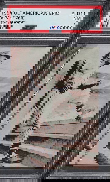 1994 Upper Deck American Epic Little Debbie Buck O’Neil PSA 7