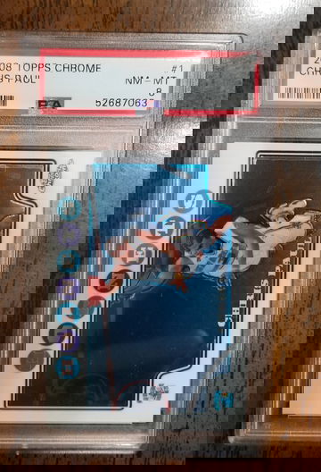 2008 Topps chrome Chris paul #1 psa 8