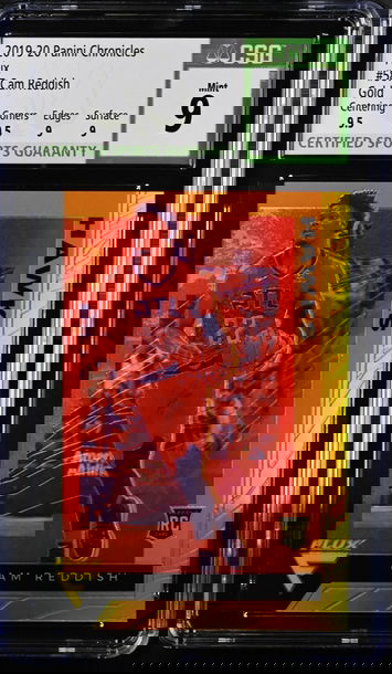 2019-20 Panini Chronicles Flux #587 Cam Reddish CSG 9