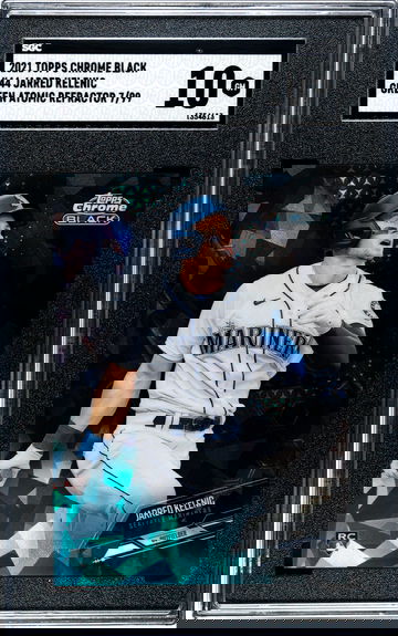 2021Topps Chrome Black Jarred Kelenic #44  SGC 10 GM 