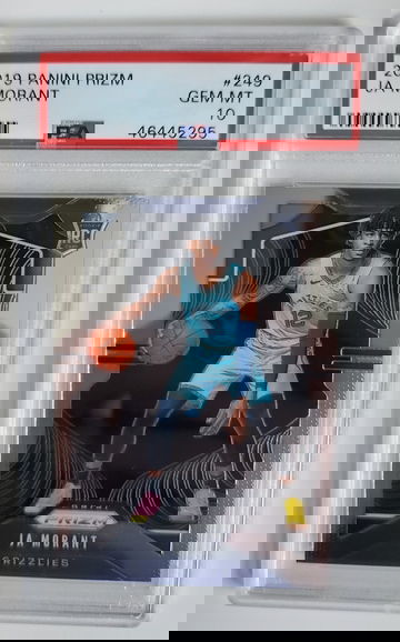 2019 Ja Morant Prizm RC 249 PSA 10