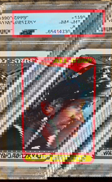 1990 Topps Wayne Gretzky All-Star #199 PSA 8