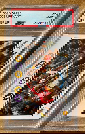2008 Topps Kobe Bryant Lebron James PSA 9