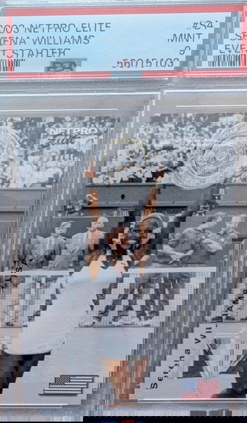 2003 NetPro Serena Williams PSA 9