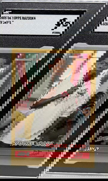 2005 Topps Bazooka Jay-Z #216 SGC 9 Gold Rookie RC