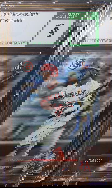 2017 Bowman Draft Jo Adell 1st #BD-95 CSG Mint 9 Los Angeles Angels