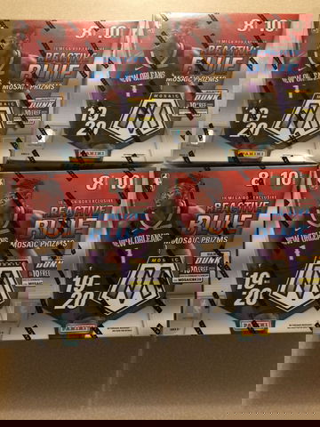 2019-20 mosaic basketball Walmart (4) box lot