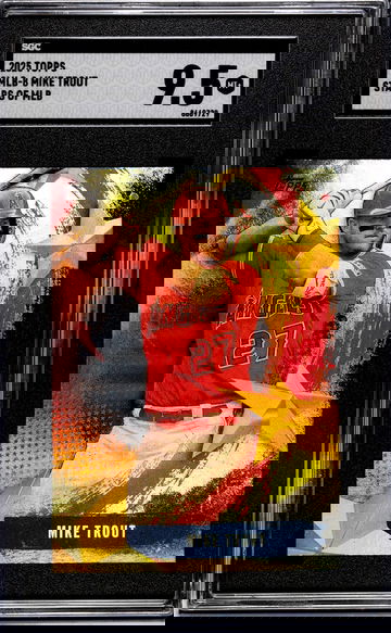 2025 Topps #SMLB-8 Mike Trout Stars of MLB SGC 9.5