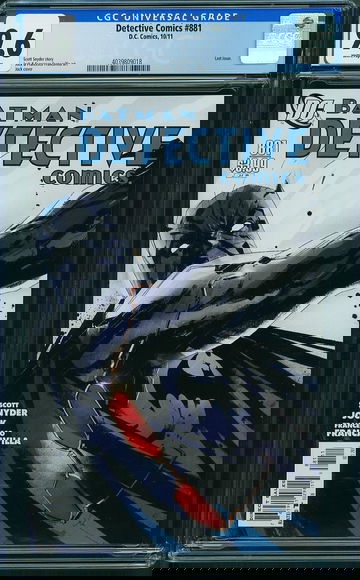 DETECTIVE COMICS #881, CGC 9.6 NM+