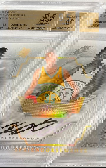 Kevin Durant SPX Endorsements Auto 