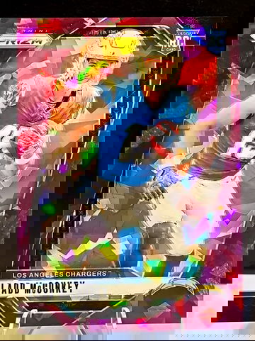 2024 Prizm  Ladd Mcconkey  Purple Ice  /225  RC #365  Chargers