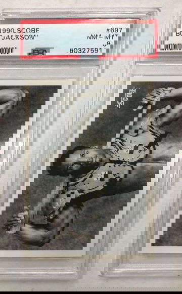 1990 Score Bo Jackson PSA 8