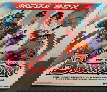 2021 bowman baseball mega box 