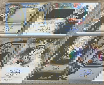 2021 Ian Book Rookie Auto Lot of 5