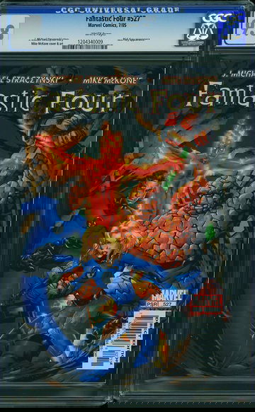 FANTASTIC FOUR #527, CGC 9.8 NM/MT