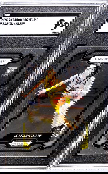 2024-25 Panini Prizm D.P. #57 Caitlin Clark SGC 9