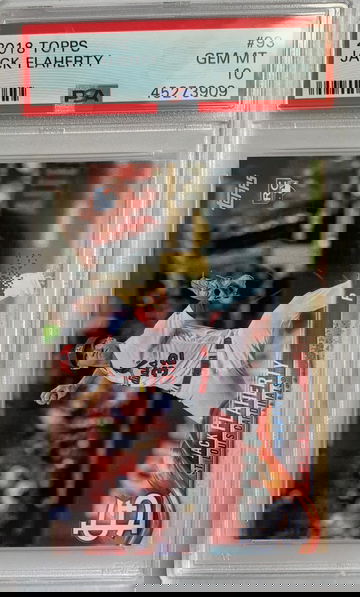 2018 Topps Jack Flaherty PSA 10