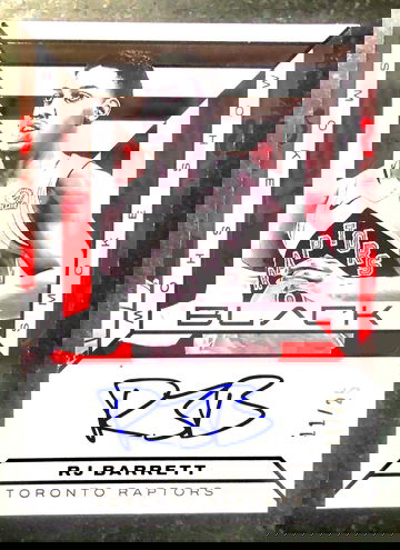 RJ Barrett 2023-24 Panini Black Auto /25!