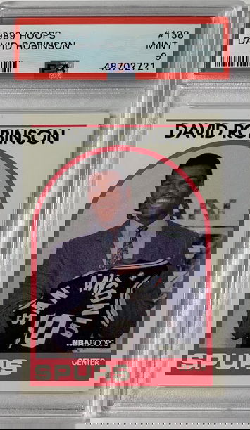 1989 Hoops David Robinson PSA 9 Mint #138