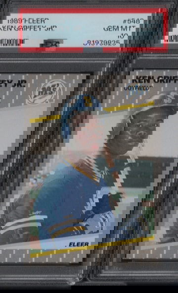 1989 Fleer #548 Ken Griffey Jr Rookie Card PSA 10 Gem Mint
